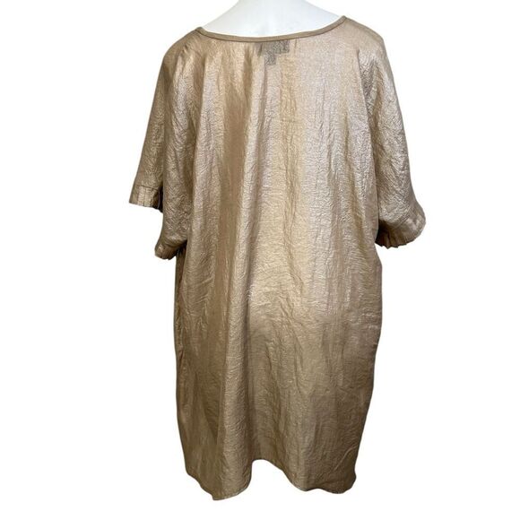 Isabel Toledo x Lane Bryant tunic plus size 18/20 semi-sheer office casual -4 - Picture 3 of 5